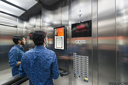 Os equipamentos instalados nos elevadores se provaram eficientes e abrangentes